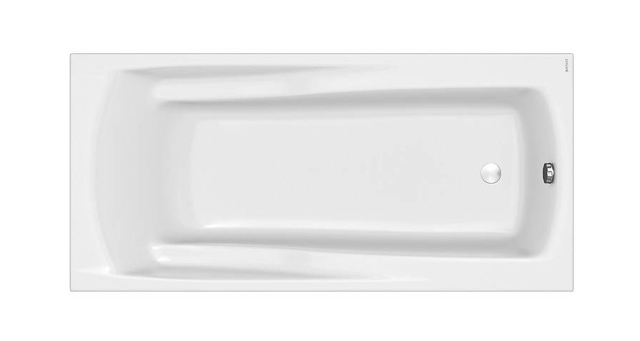 breite Badewanne Wanne Rechteck Acryl 190x90 cm Schürze Ablauf Silikon ...