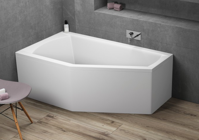 Badewanne Eckbadewanne Acryl 160 X 90 Cm Mit Ohne Schurze ...